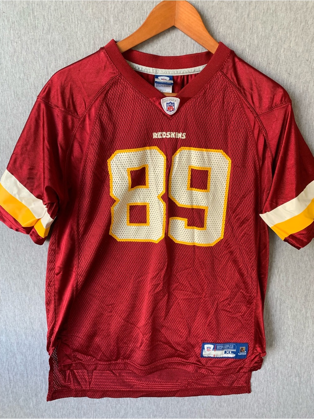 Santana Moss Washington Redskins Football Jersey XL #89 Blokette Reebok NFL